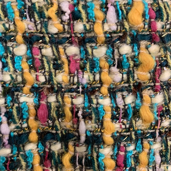 J.Crew Green Tweed Miniskirt - Picture 7 of 7